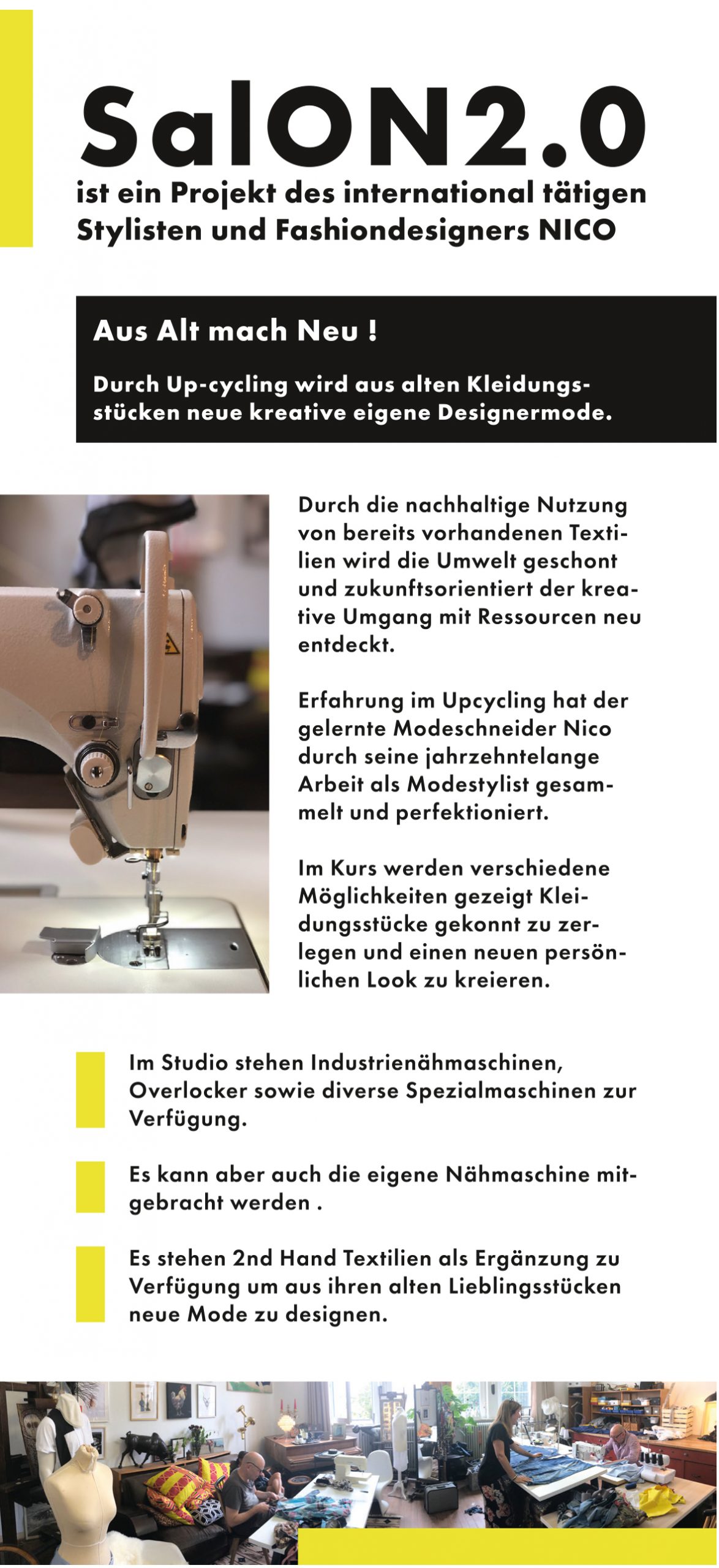 FASHION UPCYCLING WORKSHOP